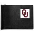 Oklahoma Sooners Leather Bill Clip Wallet